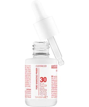 Catrice SUNCLUSIVE Pore Minimizing Primer SPF 30 No. C01 Beach Babe transparent for sensitive skin for combination skin poreless (15ml)