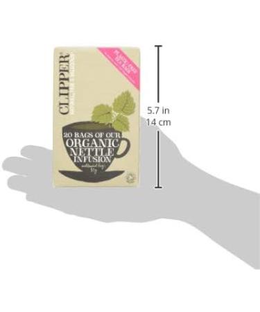 Clipper Organic Nettle Herbal Infusion Tea (20 Bags) - Buy Online on GoSupps.com