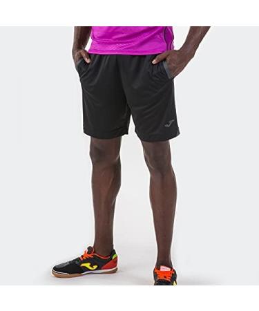 Shop Joma Sports Bermuda Tennis Shorts - Miami XL Black | International Shipping Available - Buy Online on GoSupps.com