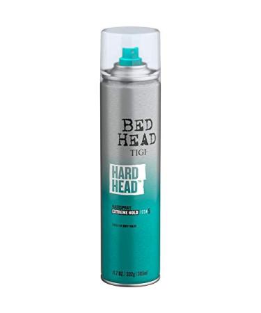 TIGI Bed Hard Head TM Hairspray for Extra Strong Hold 11.7 oz (Pack of 2) - Buy Online on GoSupps.com
