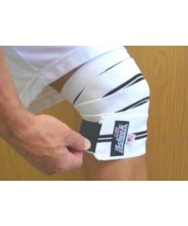 Black Line Knee Wraps with Velcro - Supportive and Stylish - Buy Online on GoSupps.com