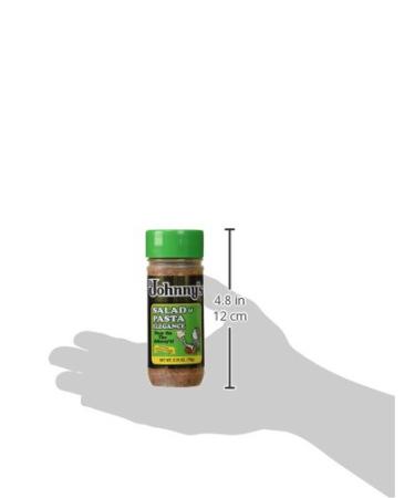 Johnny's Fine Foods Salad & Pasta Elegance 2.75oz Bottles (Pack of 6) - Artisan Seasoning Mix for Gourmet Meals - Buy Online on GoSupps.com