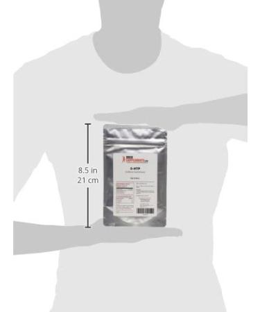 5-HTP Powder - 200mg Serotonin Mood Boosting Supplement - Neurotransmitter Support - 25g - Buy Online on GoSupps.com
