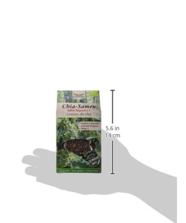 Govinda Chia Seeds - Gluten Free | Pack of 2 (2 x 200g) | Healthy Superfood for International Shipping - Buy Online on GoSupps.com