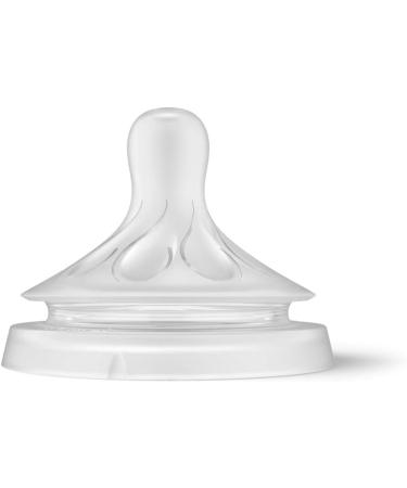 Philips Avent Natural Baby Bottle With Natural Response Nipple Clear 4oz 3 pack SCY900/03 - Buy Online on GoSupps.com