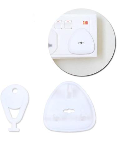 Baby Safety Plug Socket Covers UK with Key - 12 Pieces | Childproofing Shock Prevention | Easy Install Child Safe Protectors - Buy Online on GoSupps.com
