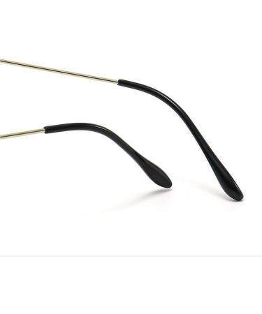 Fuqinqingoz ROUSE METAL Reading Glasses - Blue Light Blocking +250 Presbyopia Glasses Anti-UV Flat Lighting Mirror (Color: C2) - Shop Internationally - Buy Online on GoSupps.com