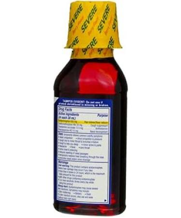 Buy Nyquil Severe Cold/Flu Berry 8 oz - Fast International Shipping for Relief - Buy Online on GoSupps.com