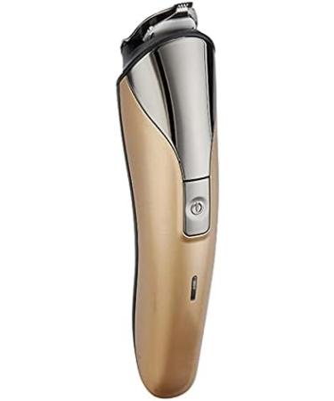 Barber Scissors & Hair Clippers Set for Men - 6-in-1 Multifunctional Rechargeable Trimmer & Styling Tools in Gold - International Shipping Available - Buy Online on GoSupps.com