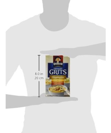 Quaker Instant Grits Variety Pack Cheese Lover's 12oz Box - Pack of 3 - Buy Online on GoSupps.com