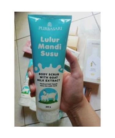 Purbasari Goat Milk Bath Scrub Tube 200 gr - Buy Online on GoSupps.com