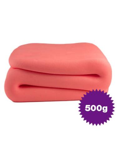 Premium Roll Fondant 500g - 17 Colors - Soft & Flexible Edible Cake Decoration (Coral Red) - International Shipping Available - Buy Online on GoSupps.com