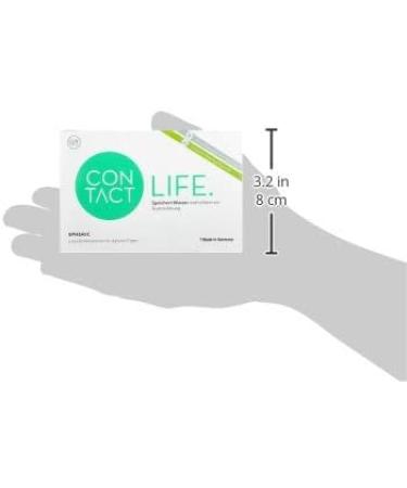 Contact Life Natural Monthly Lenses - 6 Pieces BC 8.90mm Dia 14.20mm -5.75 Dioptria - Soft Contact Lenses for Clear Vision - Buy Online on GoSupps.com