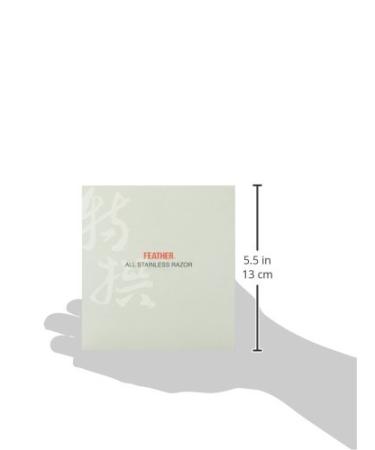 Feather Stainless Steel Double Edge Razor AS D2 | Premium Razor for a Smooth Shave - Buy Online on GoSupps.com