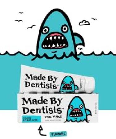 Made by Dentists Kids' Shark Fluoride Anticavity Toothpaste - Watermelon - 4.2oz Eyeball Juice 3 Pack