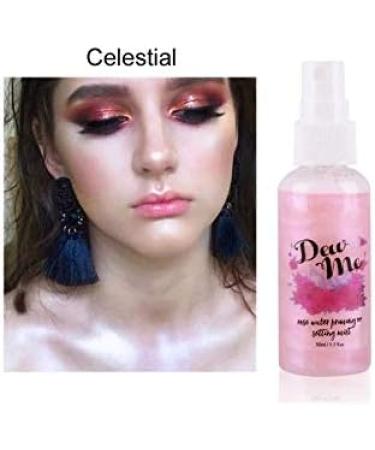 AQUAPURITY - PHOERA Dew Me Rose Water Priming and Setting Mist Spray Moisturizing & Hydrating Botanicals Make up Highlighter Effect Pore Minimizer Face Toner Cruelty Free (102 Celestial) - Buy Online on GoSupps.com