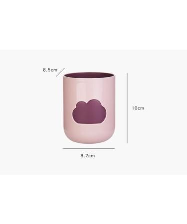 Eco-Friendly Unbreakable Bathroom Tumbler Cup - Sweet Cloud Pattern Toothbrush Organizer | Perfect Gift - Buy Online on GoSupps.com