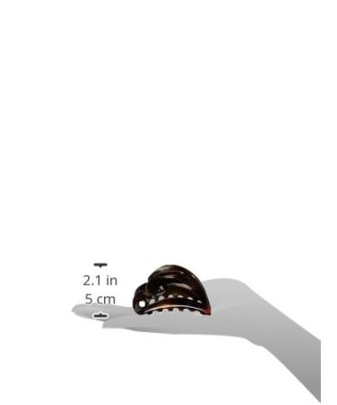 Caravan Tortoise Shell Hair Claw - Stylish Open Swirl Design - Buy Online on GoSupps.com