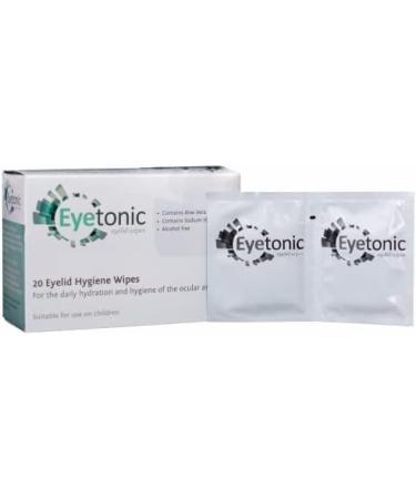 Eyetonic mask for Dry Eye/Blepharitis with Removable Washable Cover Plus 2 Boxes of Eyelid Wipes with Aloe Vera 20 Wipes per Box  - Buy Online on GoSupps.com