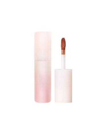 BADALO Velvet Mist Water Mist Lip Mud Soft Silky Matte Matte Vegan White NonStick Lip Gloss Lip Glaze Lipstick Color 2 Gray Peach Milk Coffee