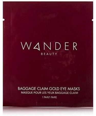 Wander Beauty Baggage Claim Gold Eye Masks 1 Pair - Buy Online on GoSupps.com