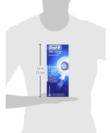 Oral-B Smart 2000 Electric Rechargeable Toothbrush white - Buy Online on GoSupps.com