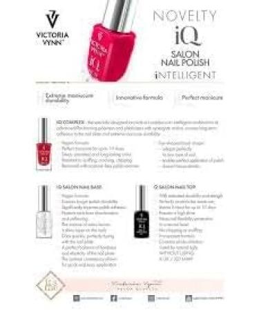 Victoria Vynn iQ Nail Polish 19 COLORS New WITHOUT USING A UV/LED LAMP 002 Angel Food - Buy Online on GoSupps.com