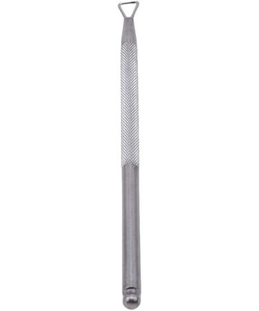 Cuticle Pusher Stainless Steel Triangle Cuticle Peeler Scraper Remove Gel Nail Polish Nail Art Remover Tool(Silver Color) - Buy Online on GoSupps.com