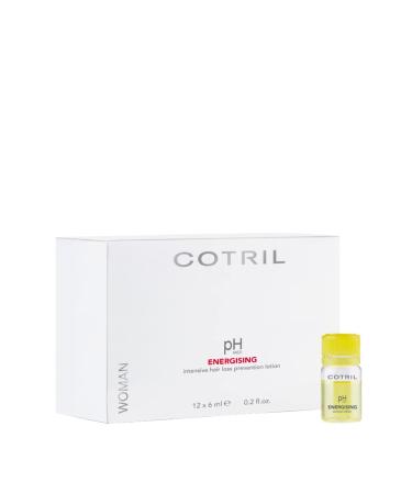 Cotril pH Med Energising Intensive hair loss prevention Lotion Woman 12x6ml - Fall protection for