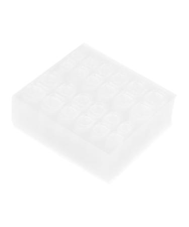 HONMEET 100 Sheets Jelly Manicure Stickers Nail Stickers for Press Ons Nail Glue for Artificial Nails Sticky Tabs Glue Nail Sticky Nail Tabs Nail Stickers for Fake Nails Soft Gel