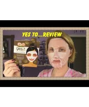 Yes To Coconut Hydrating Paper Mask - Hydrate Dry Skin for Men Women & Teens | Paraben-Free 3 Pack - Buy Online on GoSupps.com