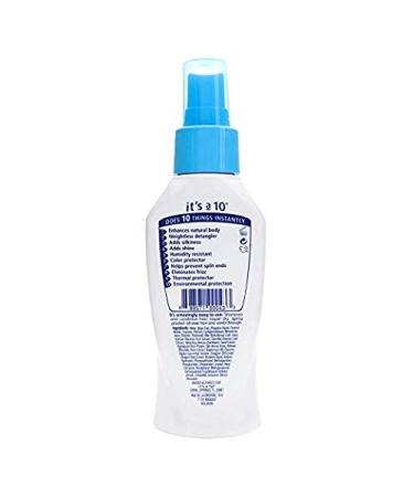 It's a 10 Haircare Miracle Leave-In Lite 4 fl. oz. (Pack of 2) 4 Fl Oz (Pack of 2) - Buy Online on GoSupps.com