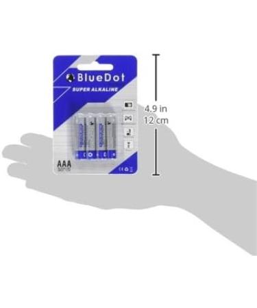 Buy BlueDot Trading AAA Alkaline Batteries - Long Lasting 1.5V All-Purpose Pack of 12 for Gadgets & Home Use - International Shipping Available - Buy Online on GoSupps.com