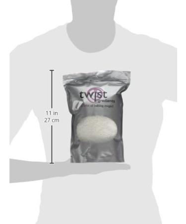 Twist Ingredients Sugar Crunch Pearl Sugar Nibs 800g Pouch - Ideal for Cakes, Ice Cream & Chocolate (White Sugar Crystals) - Buy Online on GoSupps.com