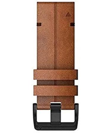 Garmin Quickfit Watch Band 26mm Chestnut Leather - Buy Online on GoSupps.com