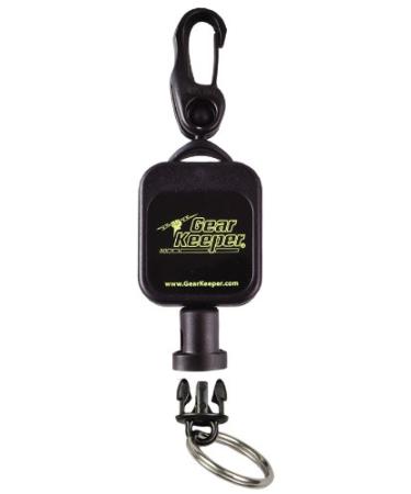 Hammerhead Industries Gear Keeper Net Retractors  Features Various Mounting Options With QC-II Split Ring Accessory  Ideal for Fly Fishing and Kayak Fishing - Made in USA Micro Snap Clip