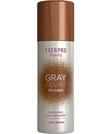Everpro Beauty Gray Away Light Brown - 1.5 oz | Instant Gray Coverage - Buy Online on GoSupps.com
