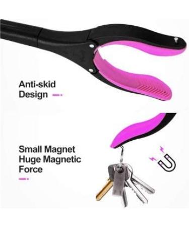 Jellas Reacher Grabber Tool | 90 Rotating Head | 32 Foldable Claw Grabber with Magnetic Tip | Shoehorn | Trash Pick Up Tool | Litter Picker | RGSP01 (Purple) - Buy Online on GoSupps.com