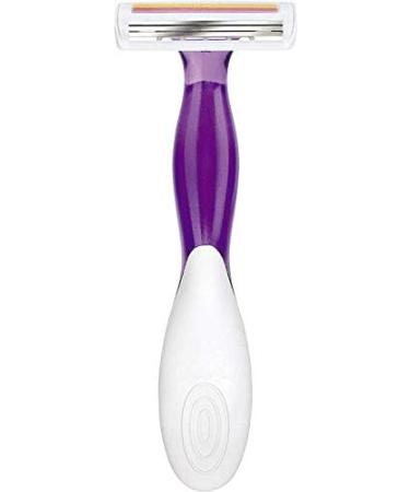 BIC Soleil Scent 3-Blade Lady Razor with Lubricating Strip for a Smooth shave and Easy Grip Handle Pack of 4 - Buy Online on GoSupps.com