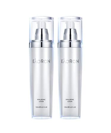 Hyaluronic Lotion Hyaluronic Toner & Emulsion Set Design for Rough Dry Fragile Skin with Fine Lines 120ml *2