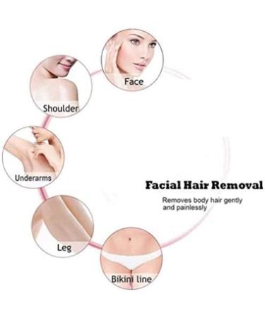 Finishing Touch Precision Beauty Facial Hair Remover for Women - Electric Face Razor with LED Light for Instant Painless Hair Removal - Buy Online on GoSupps.com