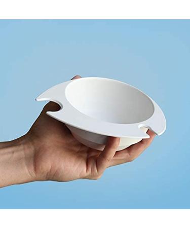 SHAVEBOWL Modular Shaving Bowl - Handcrafted in USA (White) - Buy Online on GoSupps.com