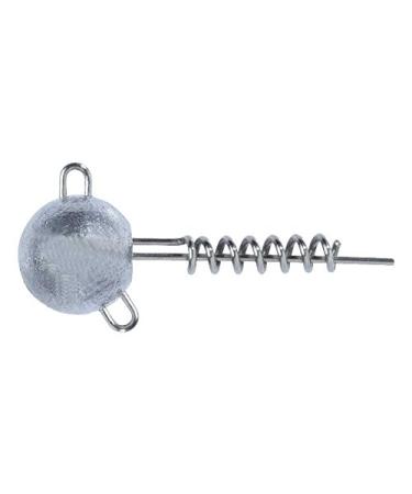 Balzer Shirasu Screw jig - screwing heads for rubber fish screw heads for rubber baits & jigs lead heads for softbaits spiral heads 5G - 5 pieces