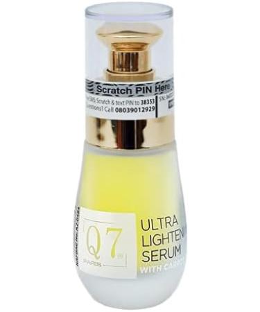 Q7Paris Carrot Ultra-Lightening Serum - 30ml - Anti-Aging and Wrinkle- Lighten smoothes & moisturise complexion- repair sun damaged skin- fight dryness dullness - Acne Scars & Dark Spot Corrector - Buy Online on GoSupps.com
