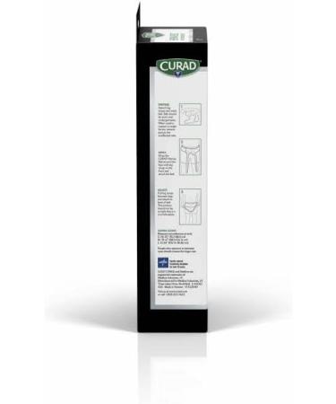 Curad Hernia Belt with Compression Pads Black Medium | Optimal Support for Hernia Relief - Buy Online on GoSupps.com
