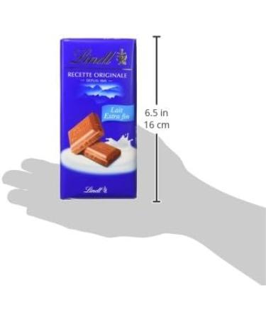 Lindt - MAITRE CHOCOLATIER Extra Fine Milk Tablet - Milk Chocolate - 110g - Pack of 4 - Buy Online on GoSupps.com