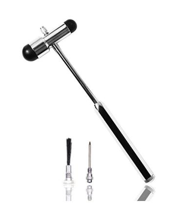 FLYH Buck Neurological Hammer Tromner Reflex Hammer with Needle and Brush for Neurologic Reflex Diagnosis and Testing - Buy Online on GoSupps.com
