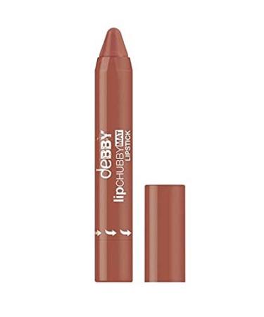 DEBBY LIPCHUBBY MAT LIPSTICK BEIGE NUDE 15 White