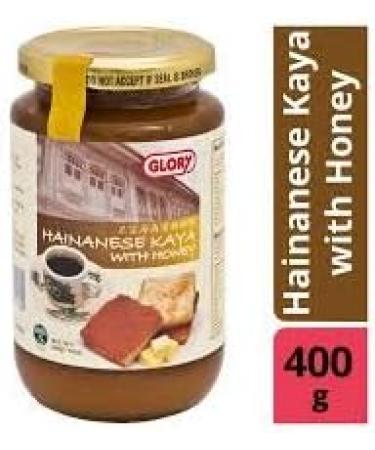 Glory HAINANESE Kaya with Honey Singaporean Kaya Coconut Spread 400g - Buy Online on GoSupps.com