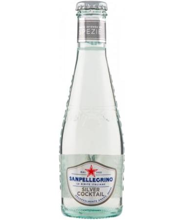 San Pellegrino Silver Soft Drinks Pack of 48 + Tonica Rovere Disposable Glass Bottle 20 cl - Buy Online on GoSupps.com